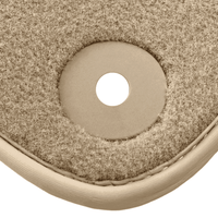 Beige Floor Mats for Porsche Taycan (2020-2023) - AutoWin
