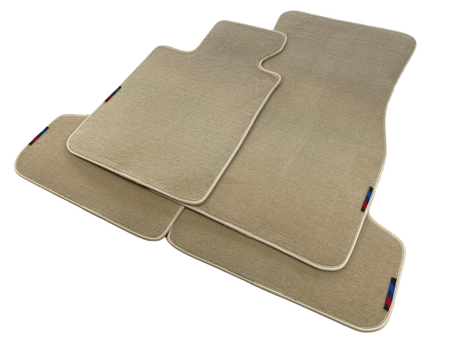 Beige Mats For BMW 4 Series G23 Convertible With M Package - AutoWin