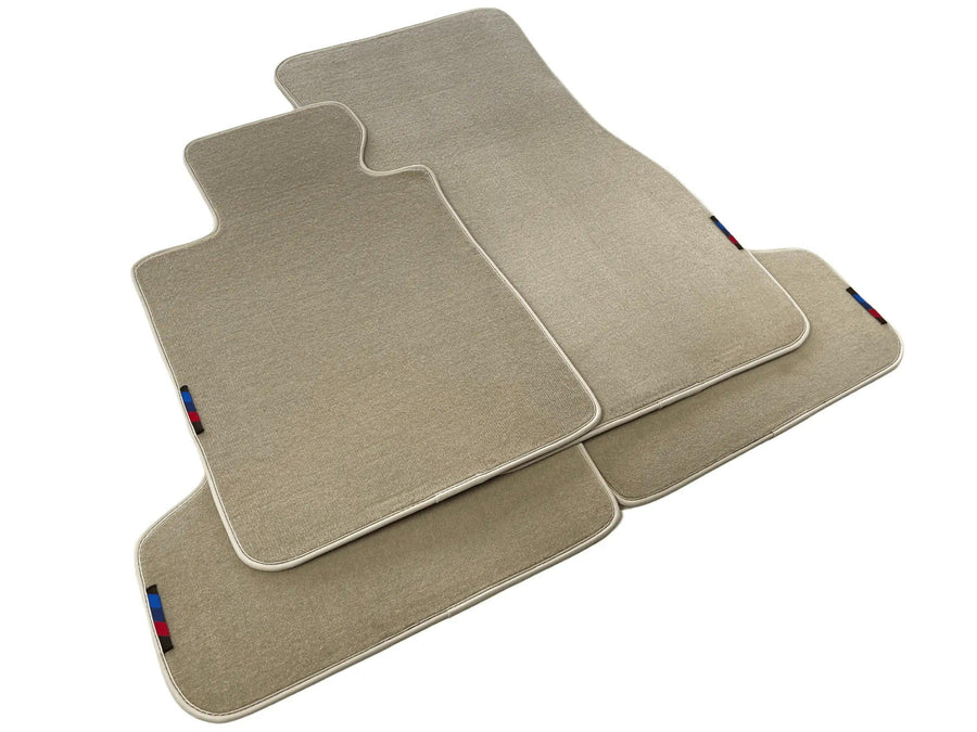 Beige Mats For BMW 4 Series G23 Convertible With M Package - AutoWin