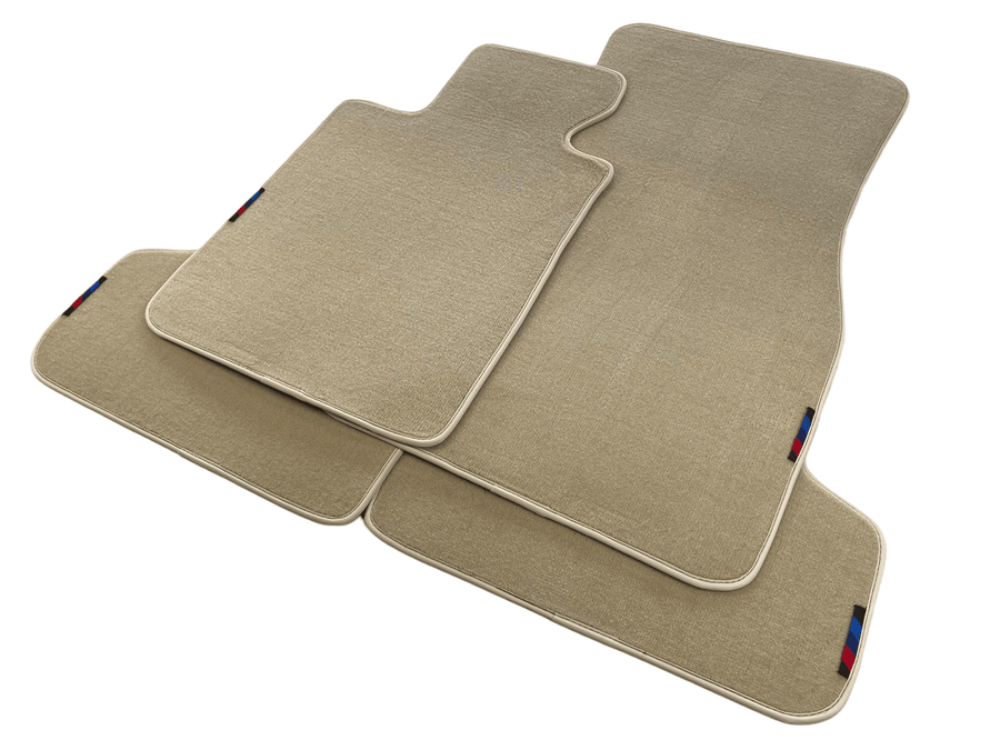 Beige Mats For BMW Gran Tourer F46 (2015-2022) 5 Seats With M Package - AutoWin
