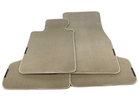 Beige Mats For BMW 1 Series F70 With M Package - AutoWin
