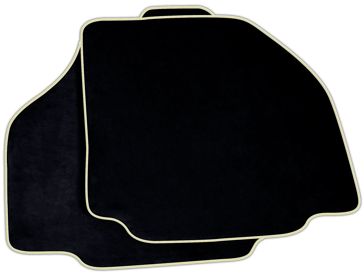 Black Alcantara Floor Mats for Ferrari 488 Pista Spider | Various Trim Colors