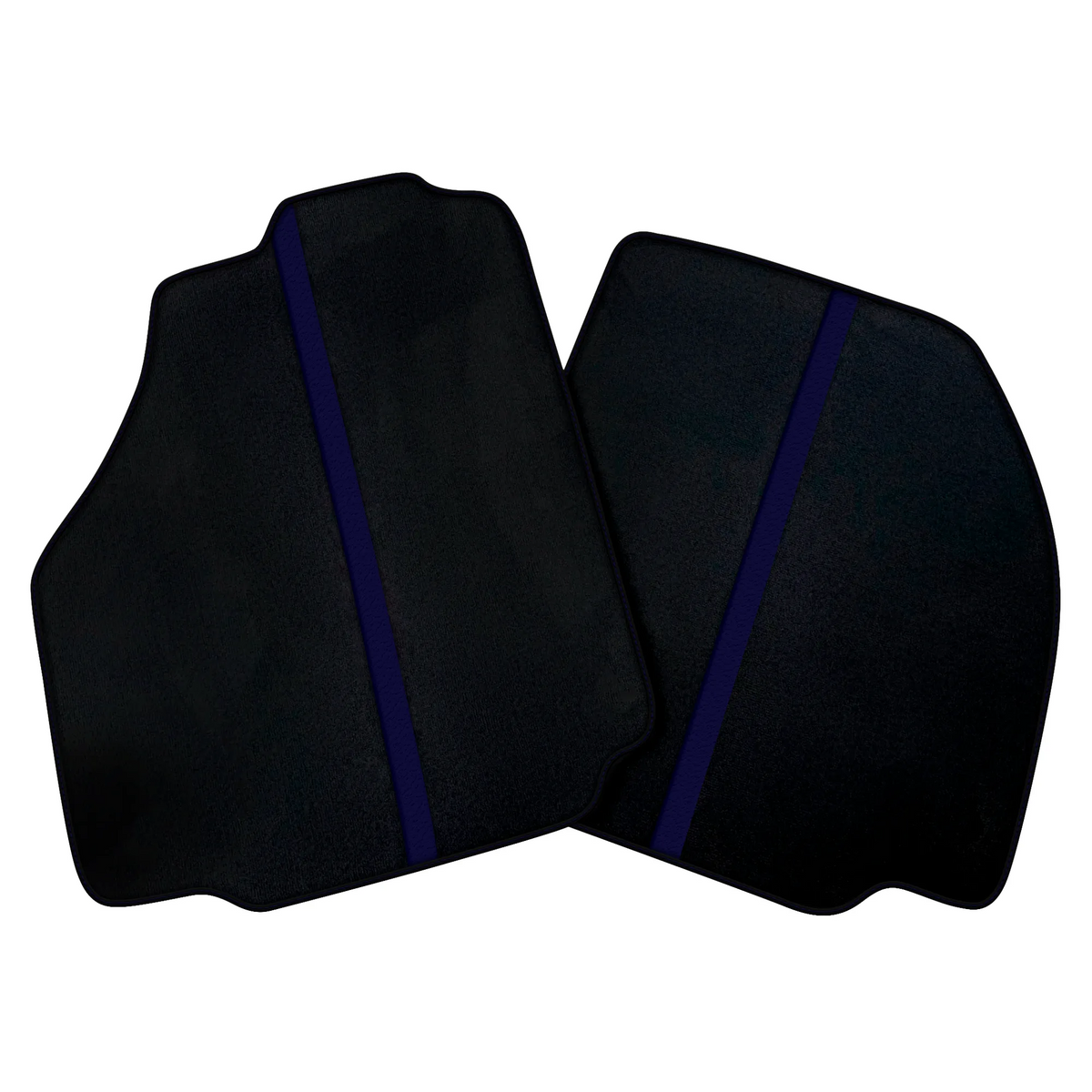 Black Car Floor Mats with Leather Line for Ferrari 488 Spider (2016-2022) | Various Colors