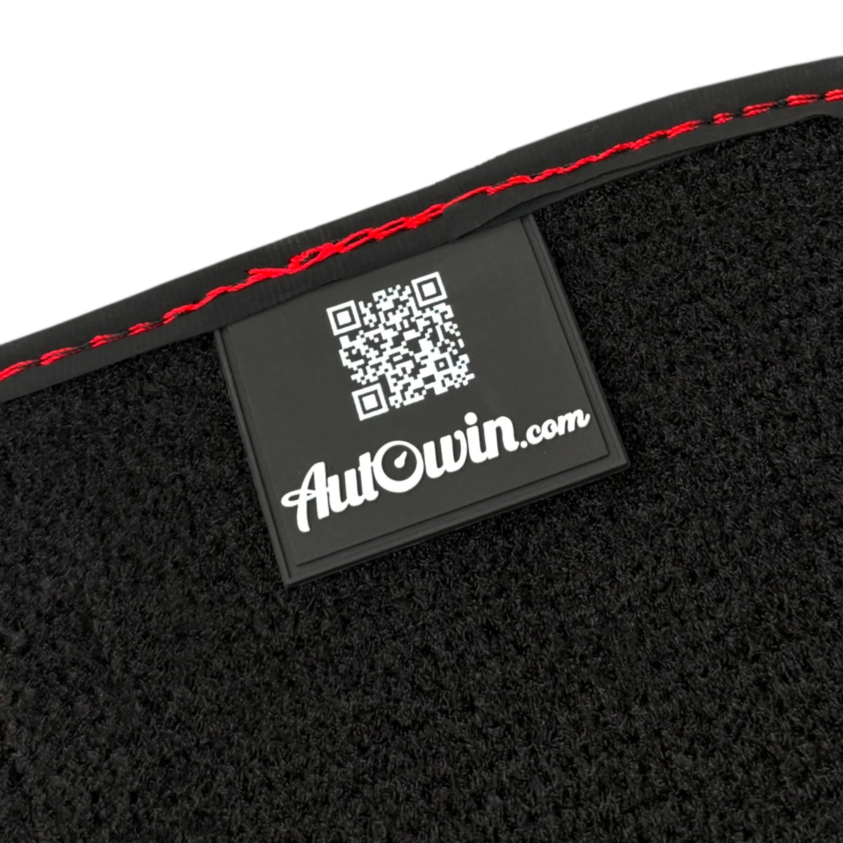 Black Car Floor Mats with Leather Line for Ferrari F8 Spider (2019-2023) - Various Colors