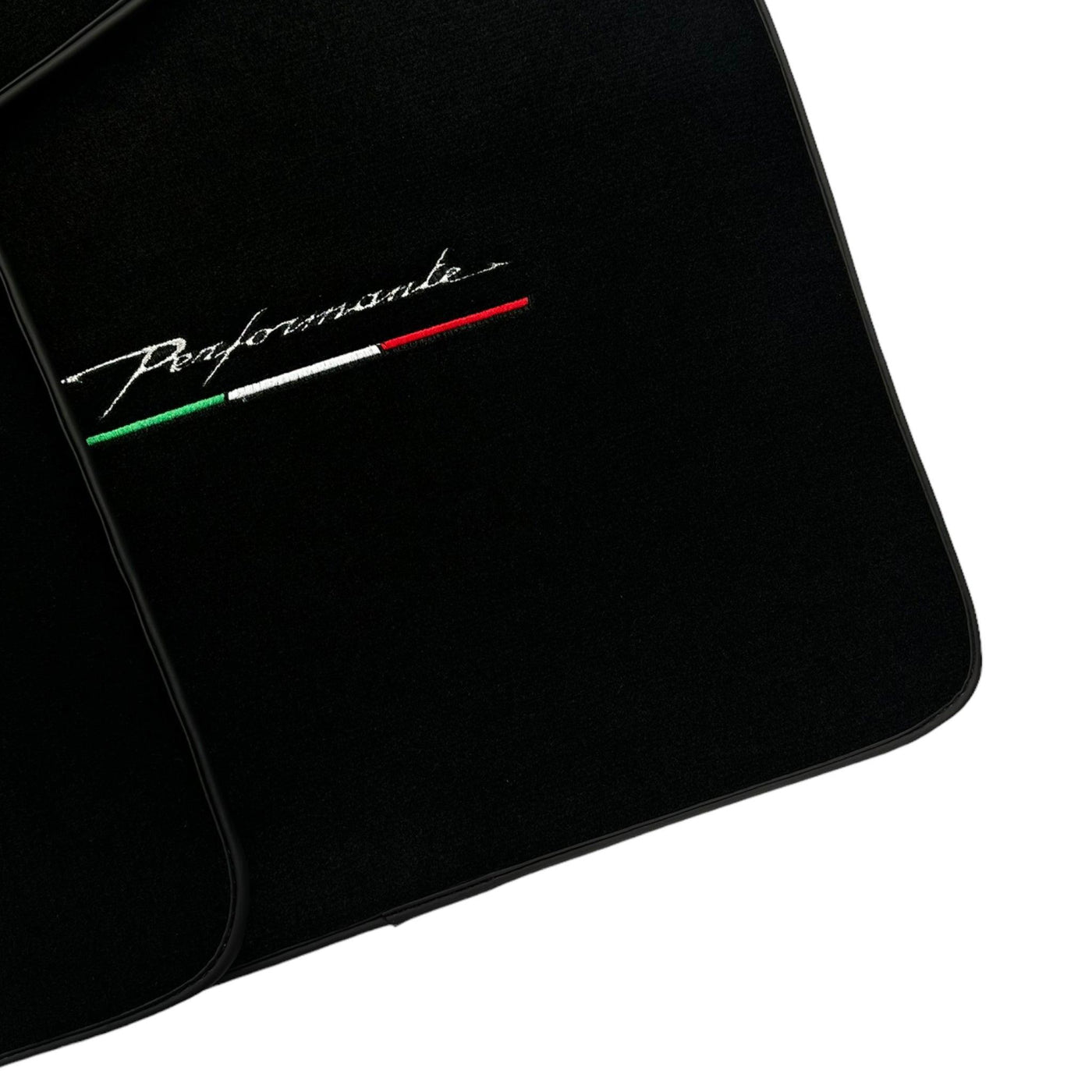 Black Floor Mats for Alfa Romeo Spider 916 (1994-2005) Perfomante - AutoWin