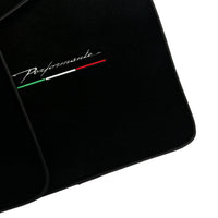 Black Floor Mats for Alfa Romeo Spider 916 (1994-2005) Perfomante - AutoWin