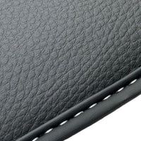 Black Floor Mats for Aston Martin DB11 (2016–2023) with Leather - AutoWin