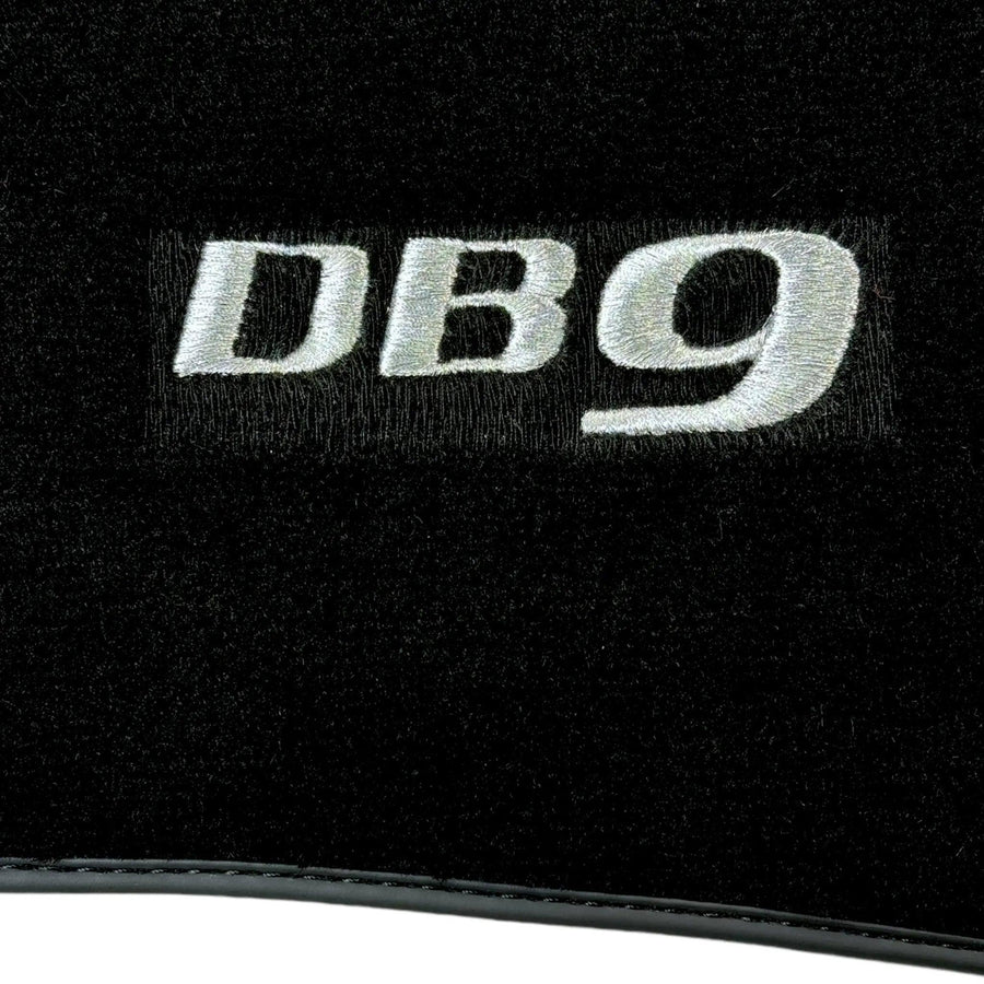 Black Floor Mats for Aston Martin DB9 Volante (2004-2016) Convertible - AutoWin