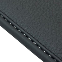 Black Floor Mats for Aston Martin DB9 Volante (2004-2016) Convertible with Leather - AutoWin