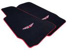Black Floor Mats For Aston Martin DBX (2020– 2023) | Red Trim - AutoWin