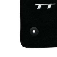 Black Floor Mats for Audi TT MK1 Convertible (1998-2006) - AutoWin