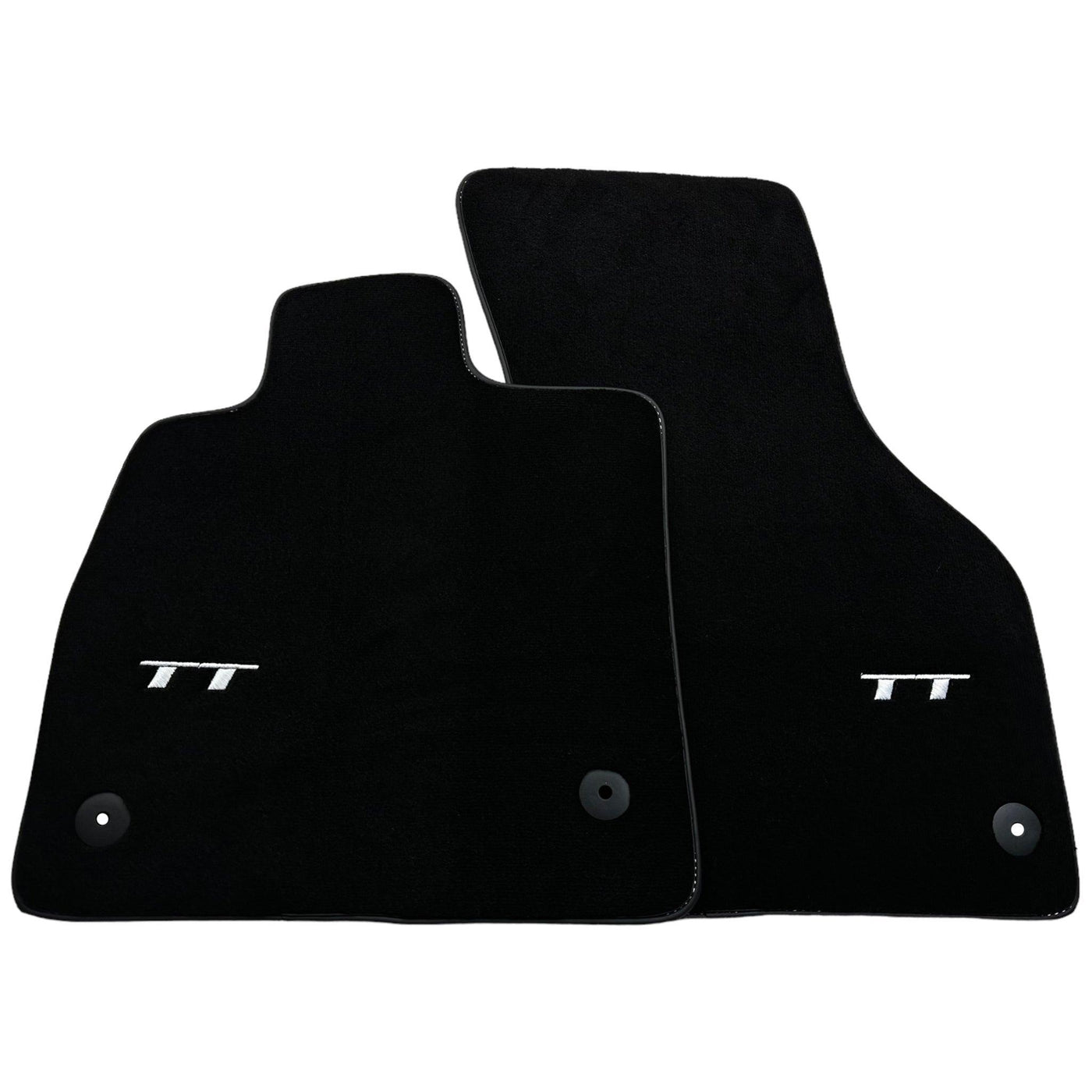 Black Floor Mats for Audi TT MK3 Coupe (2014-2019) - AutoWin