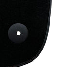 Black Floor Mats For Bentley Continental Continental GTC (2018-2023) with Orange Alcantara Leather - AutoWin