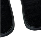 Black Floor Mats for Bentley Continental GT (2003–2011) with Dark Brown Leather | ER56 Design - AutoWin