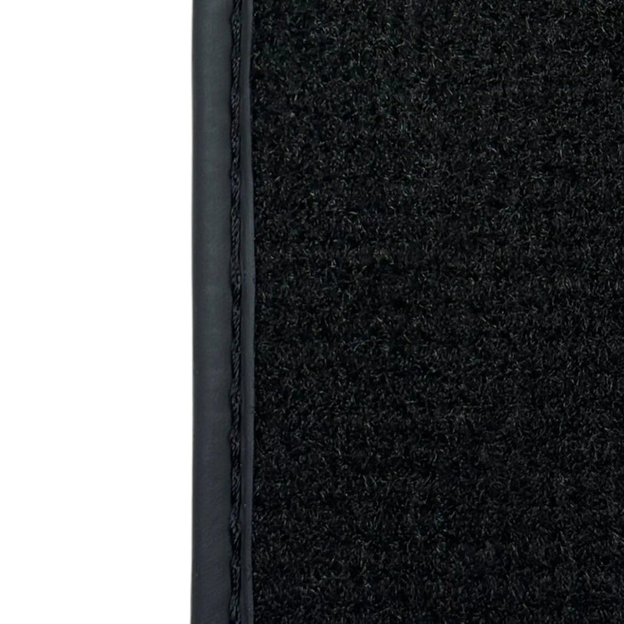 Black Floor Mats for Bentley Continental GT (2011–2018) with Leather | ER56 Design - AutoWin