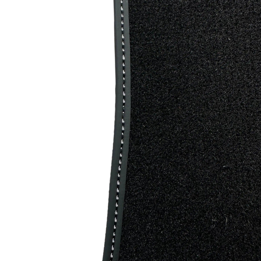 Black Floor Mats For Bentley Continental GT (2018–2023) Speed with Leather - AutoWin