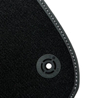 Black Floor Mats For Bentley Continental GT (2018–2023) Speed with Leather - AutoWin