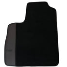 Black Floor Mats for Bentley Continental GTC (2006–2011) with Dark Brown Leather | ER56 Design - AutoWin
