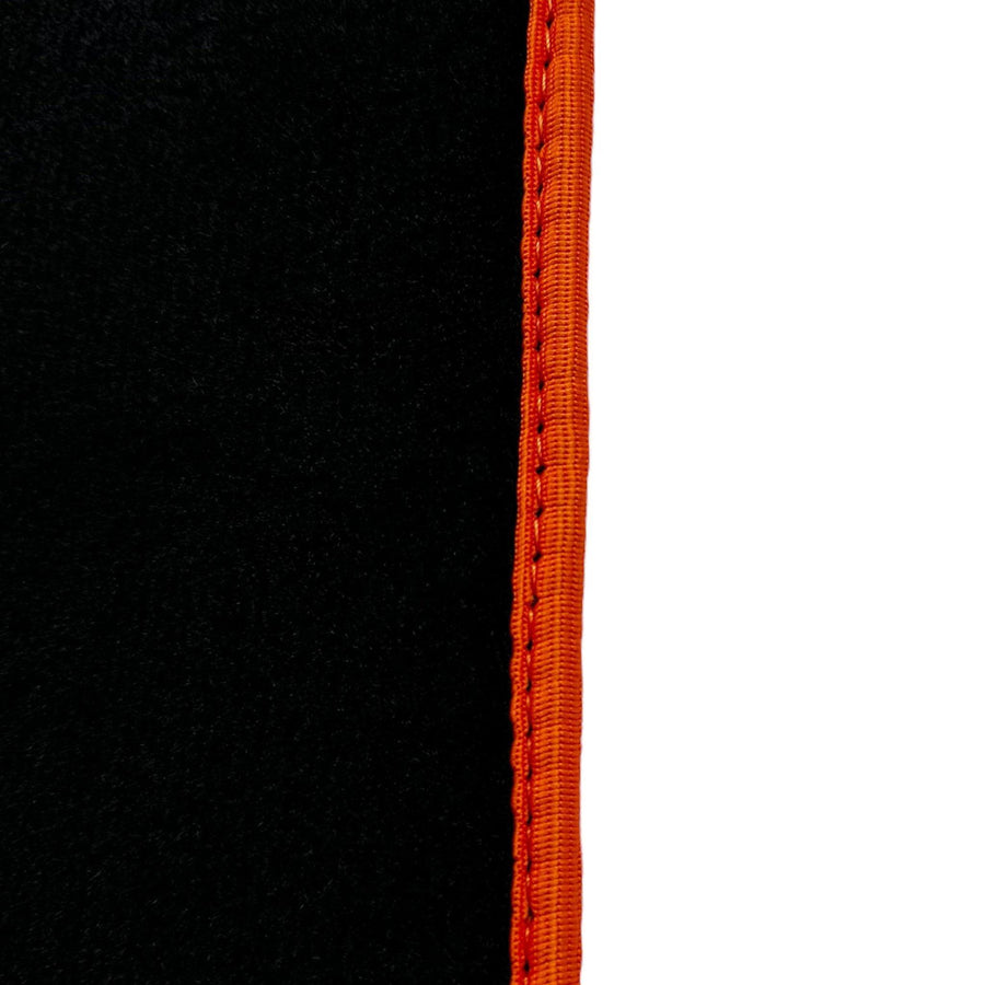 Black Floor Mats For BMW F74 Gran Coupe (2025-2026) | Orange Trim - AutoWin