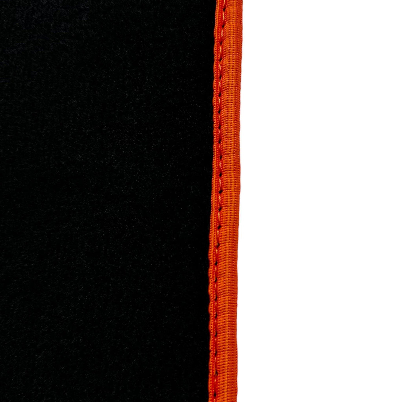 Black Floor Mats For BMW G60 (2023-2026) Sedan | Orange Trim - AutoWin