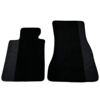 Black Floor Mats for BMW 2 Series G60 (2023-2026) Sedan with Alcantara Leather - AutoWin