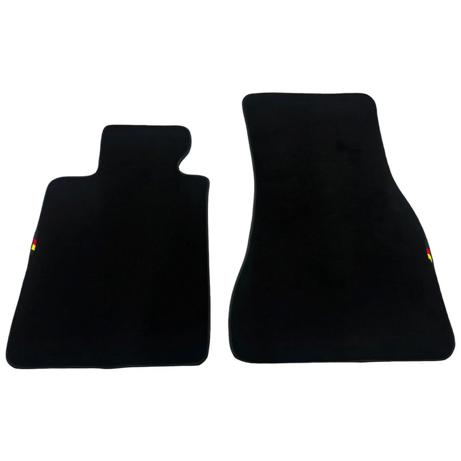 Black Floor Mats For BMW G61 (2023-2026) Touring with German Flag - AutoWin