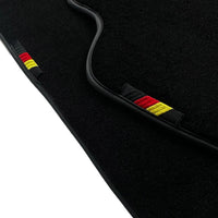 Black Floor Mats For BMW M3 G81 Touring (2022-2026) with German Flag - AutoWin