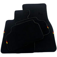 Black Floor Mats For BMW M3 G81 Touring (2022-2026) with German Flag - AutoWin