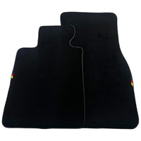 Black Floor Mats For BMW M3 G81 Touring (2022-2026) with German Flag - AutoWin