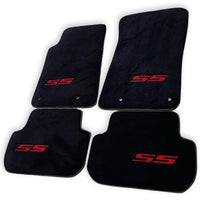 Black Floor Mats for Chevrolet Camaro SS Sedan (2013-2017) - AutoWin