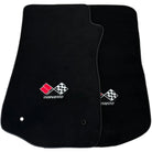 Black Floor Mats for Chevrolet Corvette C3 (1968-1982) | Black Trim - AutoWin