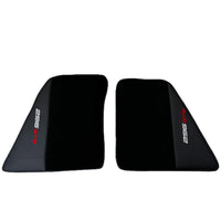 Black Floor Mats for Ferrari 296 GTB (2022-2024) with Leather - AutoWin
