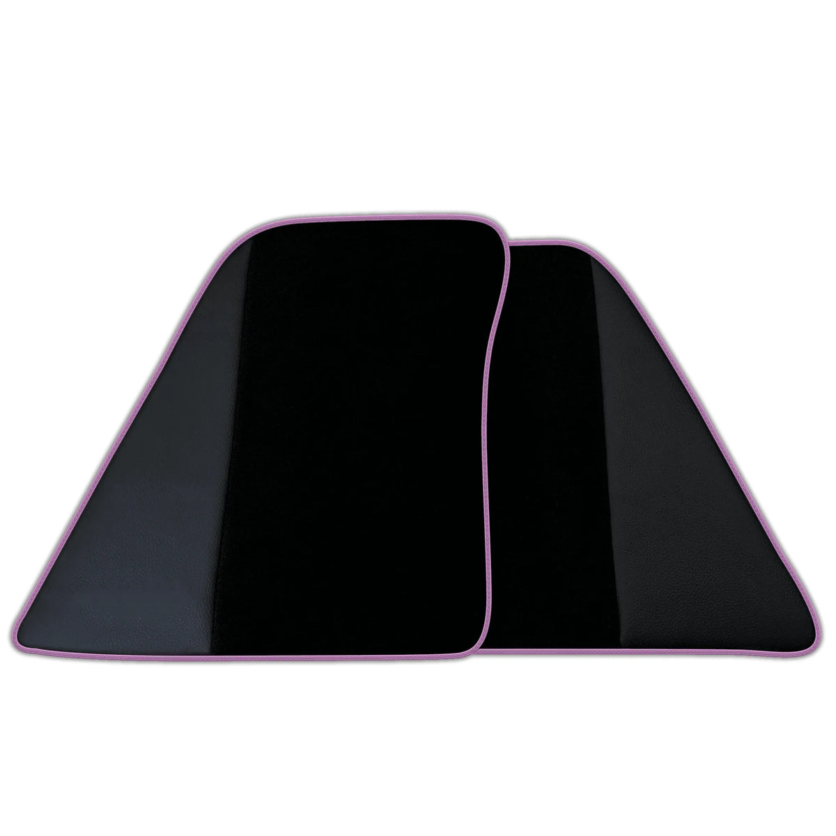 Black Floor Mats for Ferrari 296 GTB (2022-2027) with Leather | Various Trim Colors