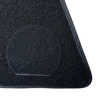 Black Floor Mats for Ferrari 296 GTS (2022-2024) with Leather - AutoWin