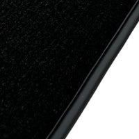 Black Floor Mats for Ferrari 458 Italia (2009-2015) with Cuoio Nappa Leather - AutoWin