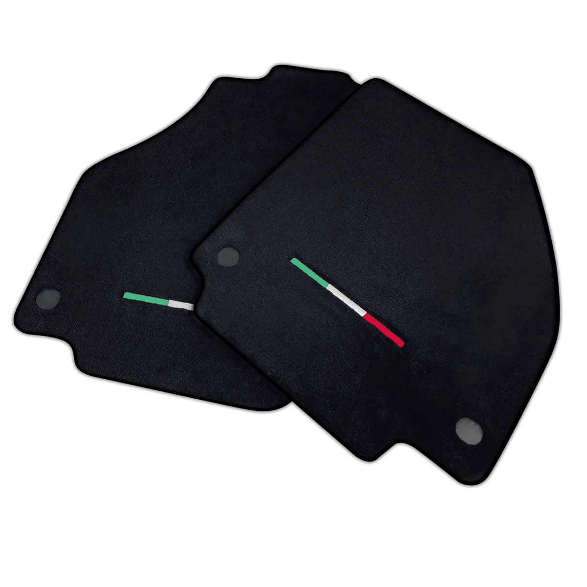 Black Floor Mats for Ferrari 488 GTB (2016-2022) | Various Trim Colors