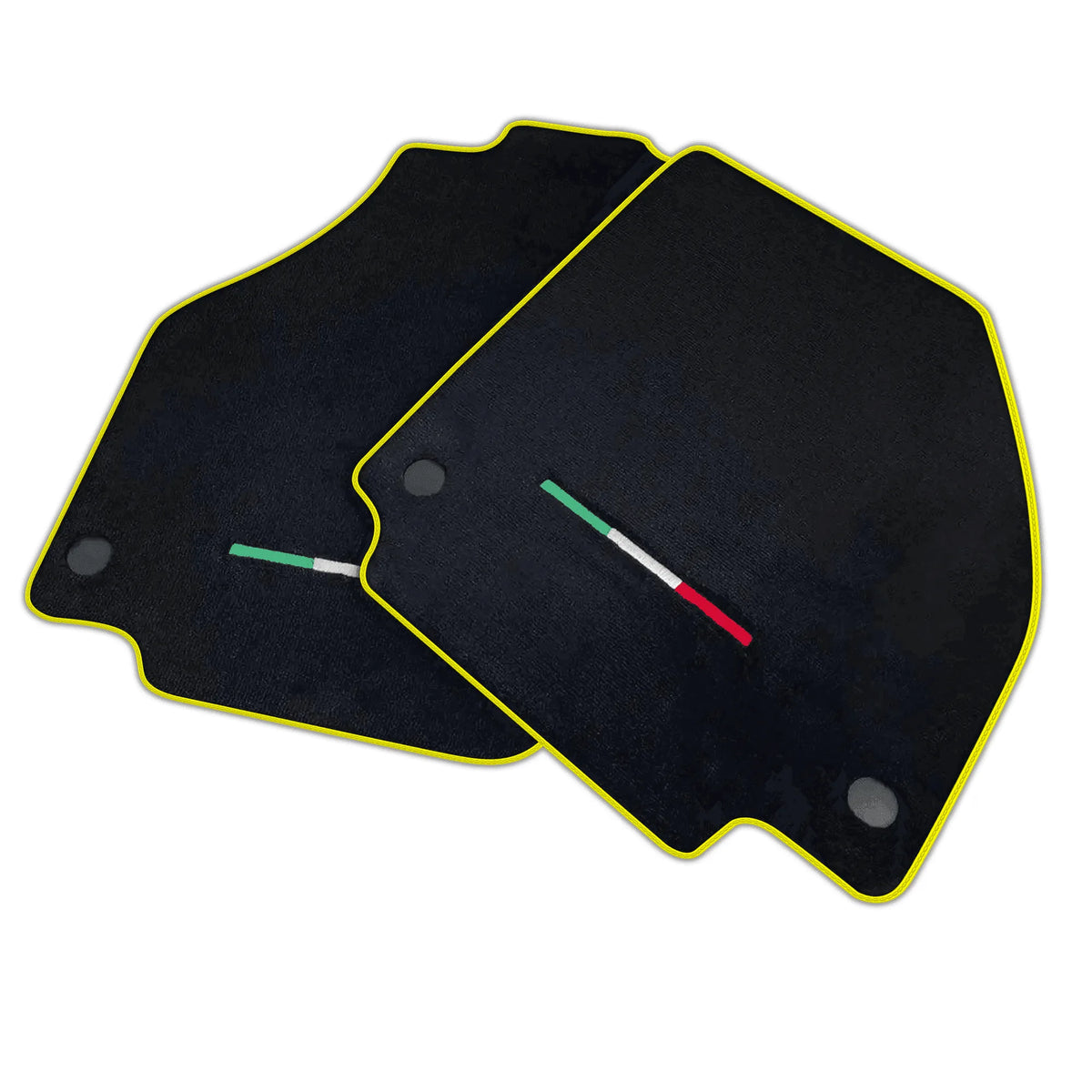 Black Floor Mats for Ferrari 488 GTB (2016-2022) | Various Trim Colors