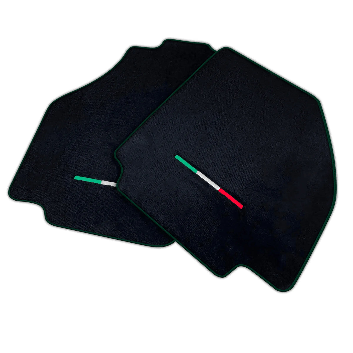 Black Floor Mats for Ferrari 488 Pista Spider (2019-2021) | Various Trim Colors