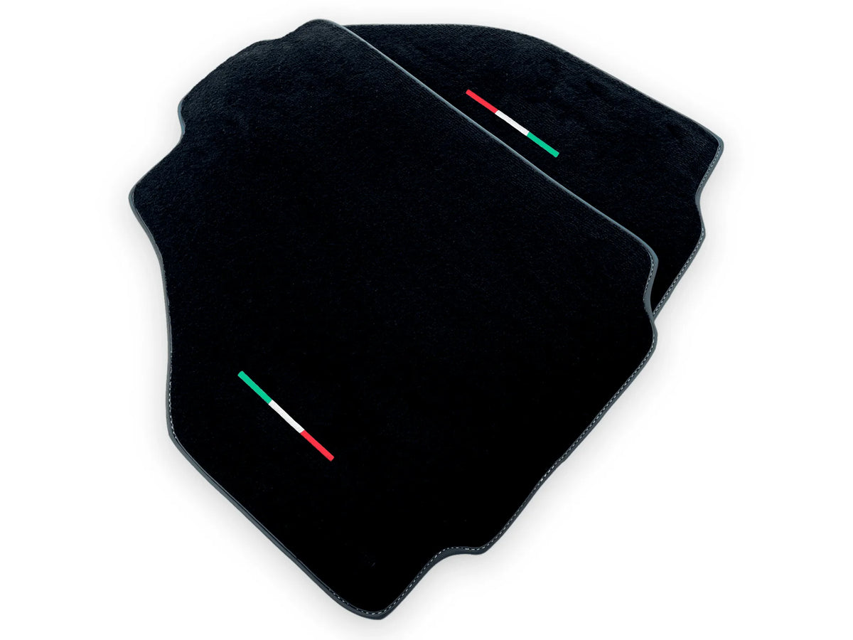 Black Floor Mats For Ferrari 488 Pista Spider 2019-2021