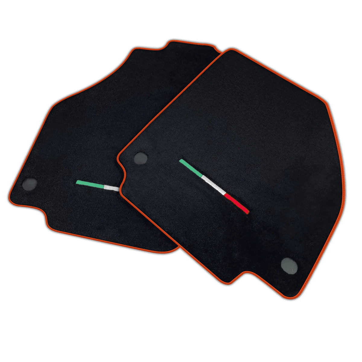 Black Floor Mats for Ferrari 488 Spider (2016-2022) | Various Trim Colors