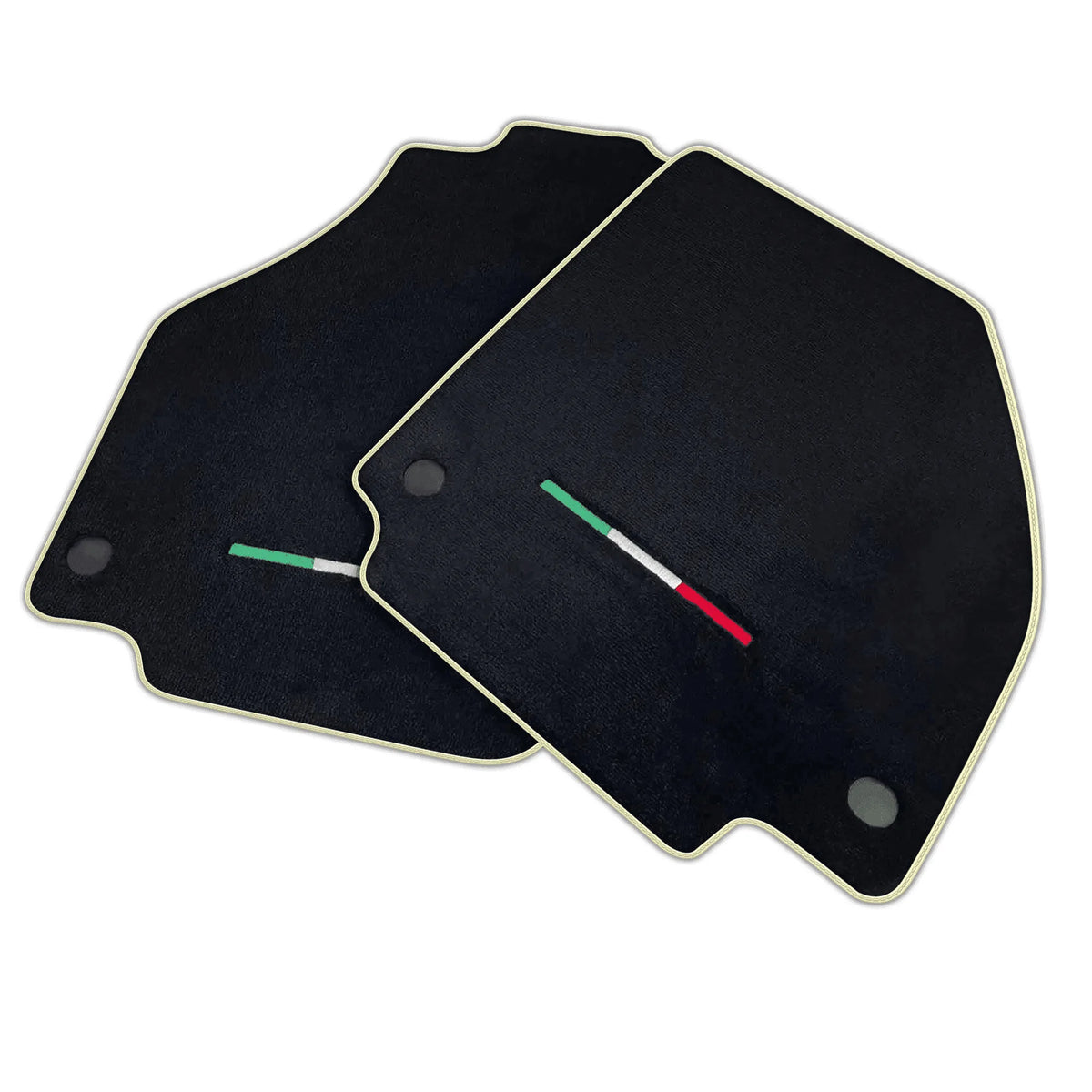 Black Floor Mats for Ferrari 488 Spider (2016-2022) | Various Trim Colors