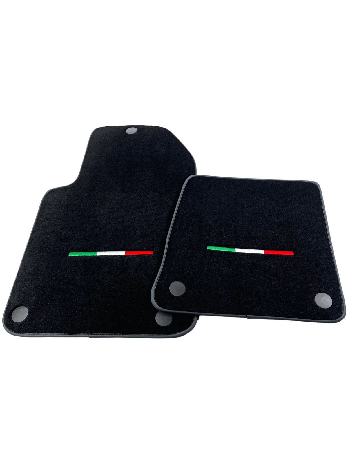 Black Floor Mats For Ferrari 599 Coupe 2006-2012 Italian Edition - AutoWin