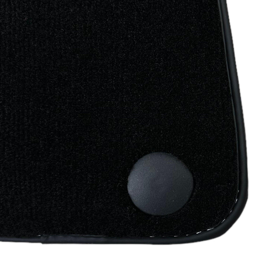 Black Floor Mats for Ferrari California (2008-2014) with Beige Tradizione Nappa Leather - AutoWin