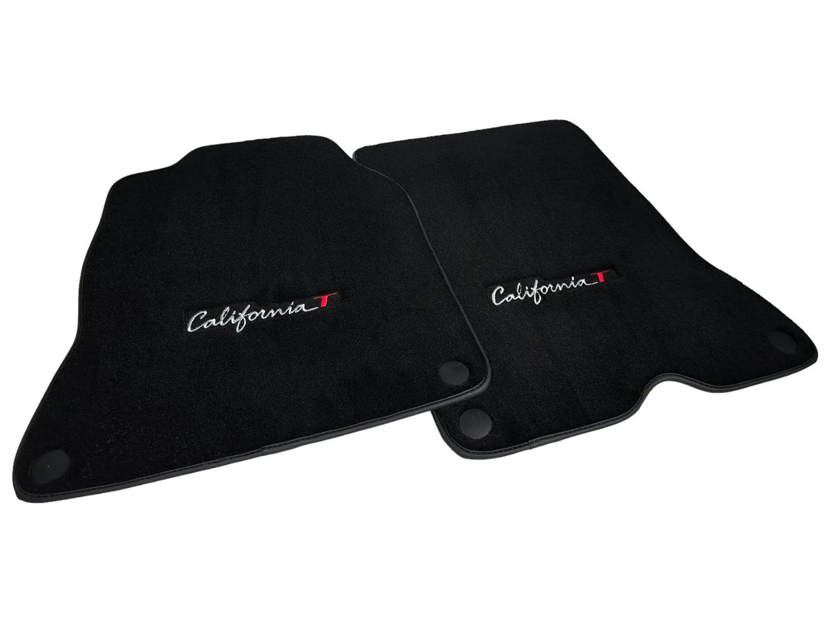 Black Floor Mats For Ferrari California T 2015–2018 - AutoWin