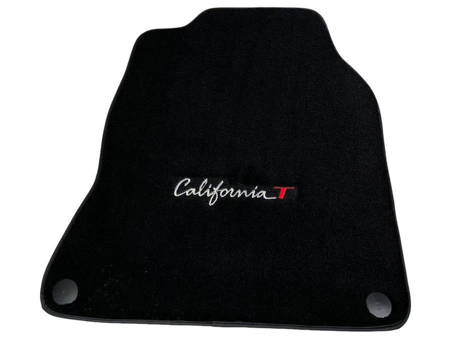 Black Floor Mats For Ferrari California T 2015–2018 - AutoWin