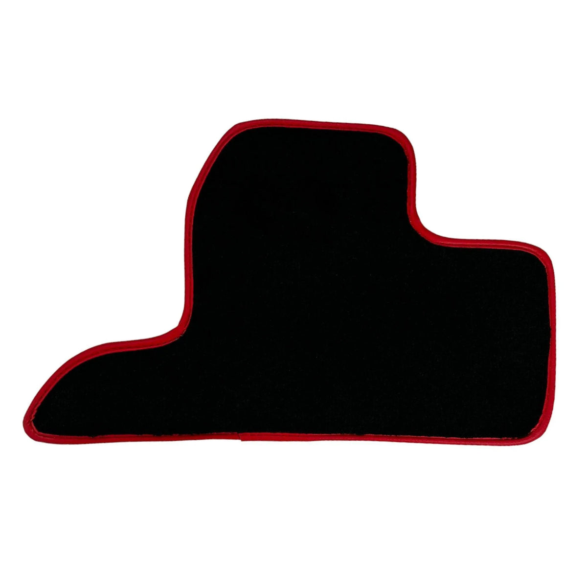 Black Floor Mats For Ferrari F355 1994-1999 With Alcantara Leather - AutoWin