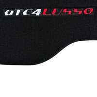 Black Floor Mats For Ferrari GTC4 Lusso (2016-2023) Italian Edition - AutoWin
