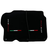Black Floor Mats For Ferrari GTC4 Lusso (2016-2023) Italian Edition - AutoWin