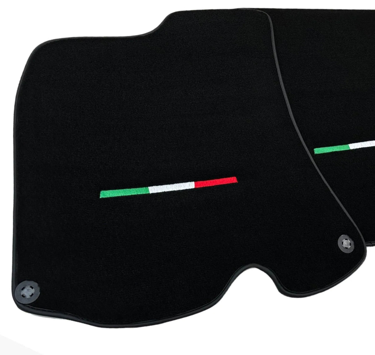 Black Floor Mats For Ferrari Portofino (2018-2023) Italian Edition - AutoWin