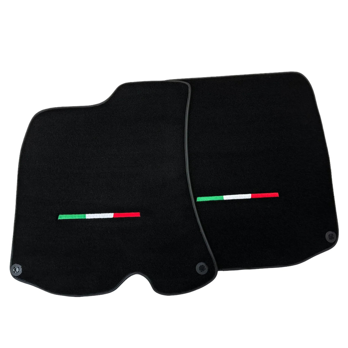Black Floor Mats For Ferrari Portofino (2018-2023) Italian Edition - AutoWin
